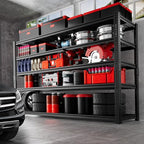 Storage Shelves, Garage Shelving Heavy Duty 3300 LBS Capacity, 5 Tier Utility - Image 2