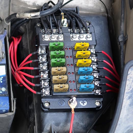 GLOSO Circuit Breaker Blade Fuse E39 Manual Reset Fuse - Image 7