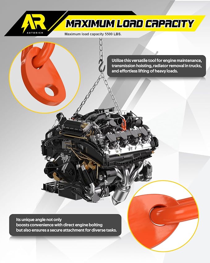 7100 Lifting Bracket Set for Engine - Image 5