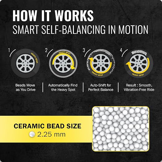 ESCO Tire Balance Beads – 17.6 lb Bulk Bucket | Reusable Ceramic Balancing Beads - Image 4