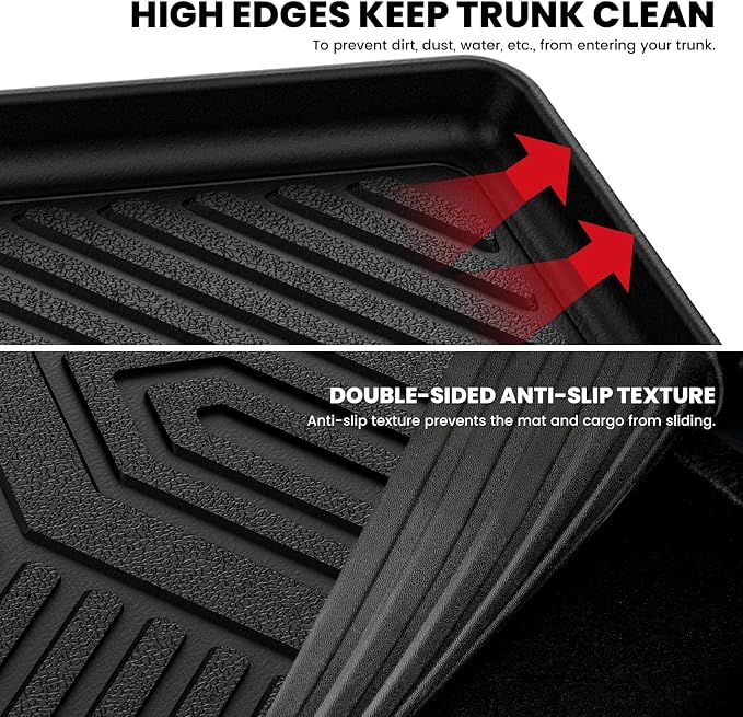 LASFIT Cargo Mat for Mazda CX5 2017-2025, CX 5 All Weather Trunk Mat for 2017 - Image 4