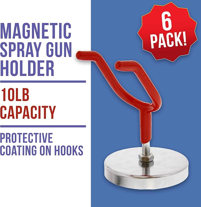 TCP Global Brand Magnetic Paint Spray Gun Holder Stand - Image 2