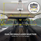 Fosmon, Wider Angle Upgrade, Dual Laser Garage Parking Assist Guide System - Image 4