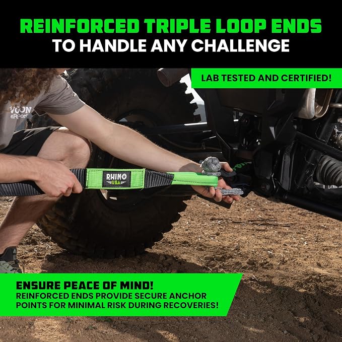 Rhino USA Recovery Tow Strap - Image 3