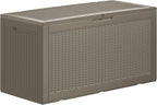 100 Gallon Resin Deck Box, Waterproof Outdoor Storage Bin by Decksplore%E2%80%94BuiltforOutdoor