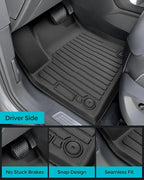 Floor Mats for Volkswagen VW Atlas 2018-2025 7 Seats, All Weather Car Mats Full - Image 5