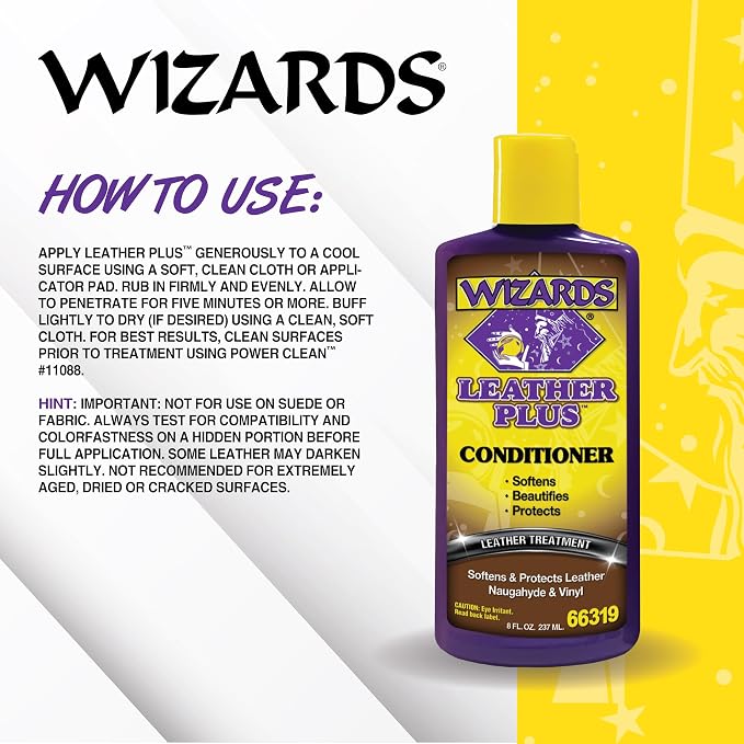 Wizards Leather Plus Leather Conditioner - Image 3