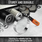 HORUSDY Large Swivel Oil Filter Wrench, Durable & Easy Operation - Image 6