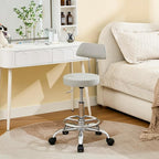 Rolling Massage Chair, Height Adjustable Salon Stool by FIRAVOE