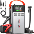 8-in-1 Car Jump Starter with Air Compressor, 5500A Portable Jump Starter Pack by ANFLAG