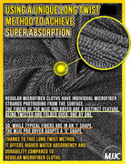 MJJC Pro Dryer Plush Silk Microfiber Drying Towel) Cars - Image 5