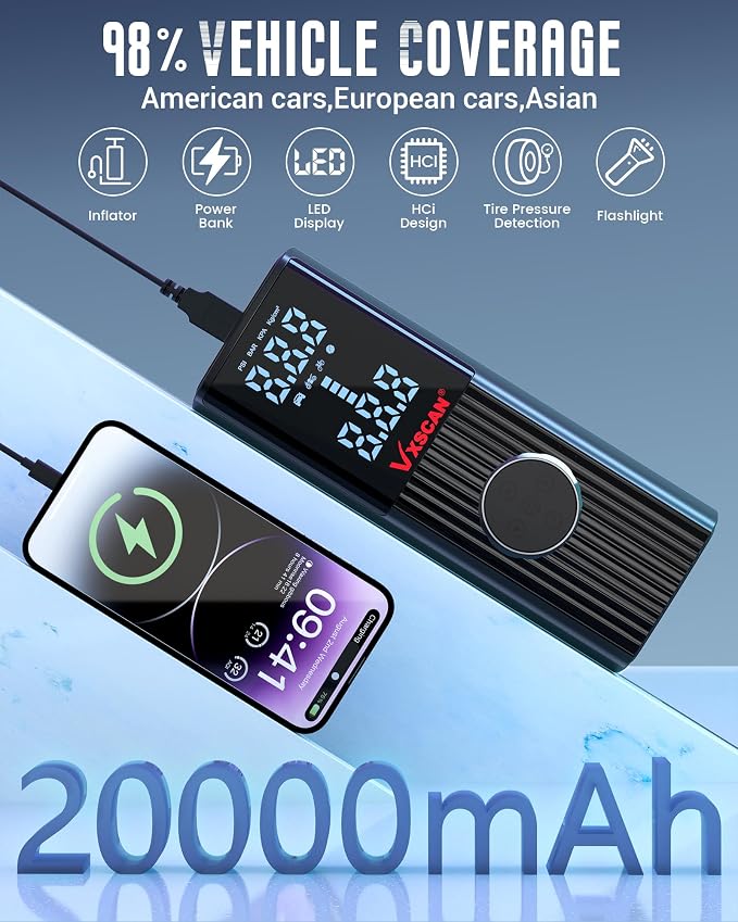 Tire Inflator Portable Air Compressor - Image 7