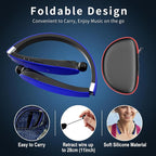AMORNO Foldable Bluetooth Headphones Wireless Neckband Headset - Image 4
