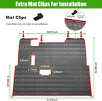 EZGO TXT Golf Cart Full Coverage Floor Liner Mat, fits EZGO TXT, Express S4 - Image 5
