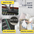 Play Mat 5'x 6'6" Traffic System Playmat Car Rugs - Image 5