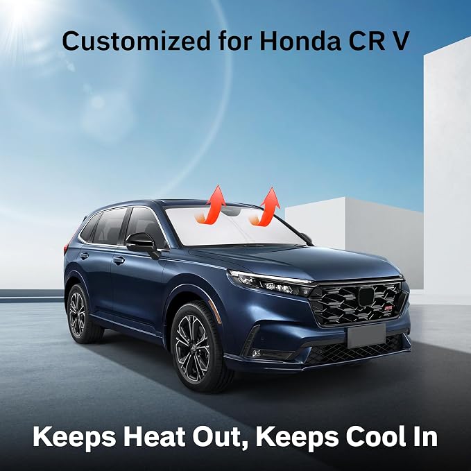 for Honda CRV - 2017 2018 2019 2020 2021 2022 EcoNour Car Windshield Compatible - Image 2