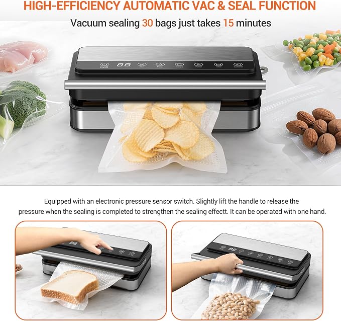 VUSIGN Vacuum Sealer Machine - Image 7