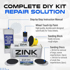 Premium Tesla Wheel Curb Rash Repair Kit - Image 4