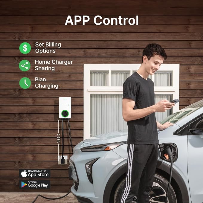 Autel MaxiCharger Level 2 EV Charger up to 40Amp, Indoor/Outdoor Fast Electric - Image 4