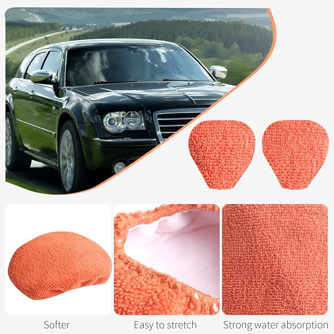 XINDELL 5 Pack Microfiber Pads – Replacement Heads Cover - Image 7