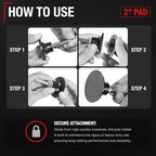 2-inch Conditioning Disc Pad Holder Assembly - Image 5