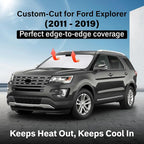 for Ford Explorer Car Windshield Sunshade Compatible - Image 2