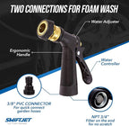 SwiftJet Car Wash Foam Gun + Microfiber Wash Mitt - Image 5