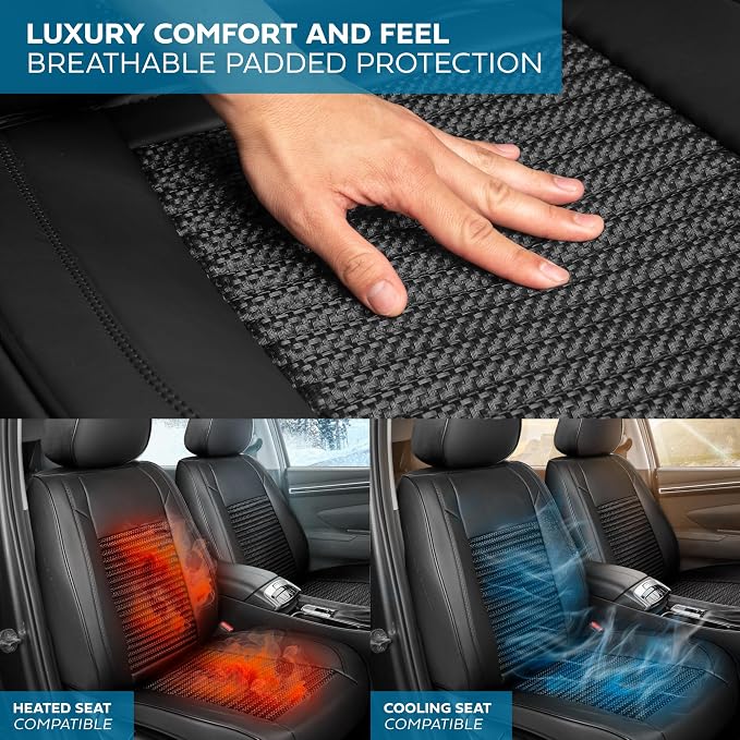 Elite Edition Faux Leather & All Weather Wicker Seat Covers - Image 7