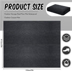 Haull Outdoor Storage Shed Floor Moat Waterproof Outdoor Carport Mat Thickened - Image 2