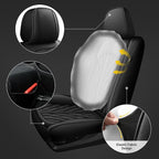 AOMSAZTO Ford Ranger Seat Covers: Full Set Custom Fit 2019 2020 2021 2022 2023 - Image 6