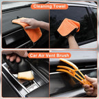 Viewsun Windshield Cleaner Tool, Detailing Kit Cleaner, Detailing Brush - Image 6