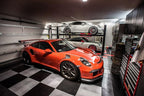 Big Floors RaceDeck Diamond Plate Design, Durable Interlocking Modular Garage - Image 2
