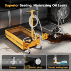 25 Gal Electric Oil Drain Pan, 110V High-Flow Pump, 9.8 FT Hose, 200 W Motor - Image 4