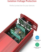 BESTEK 500W Power Inverter DC 12V to 110V AC Converter - Image 3