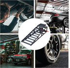 Hydraulic Car Ramps 11000lbs Low Profile Car Lift Service Ramps Truck Trailer - Image 7