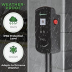 PRIMECOM 80 Amp 22KW 220Volt Level-2 18ft to 50ft Cord Lengths 20X Fast Smart - Image 6