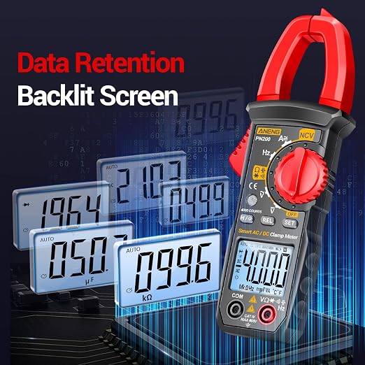 ANENG Digital Clamp Meter Multimeter Tester - Image 6