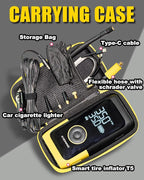 Tire Inflator Portable Air Compressor, Ultra Fast Dual-Cylinder Air Pump for - Image 7