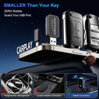 Wireless CarPlay Adapter 2025 Mini Size Multi-User Dongle Seamless Car - Image 2