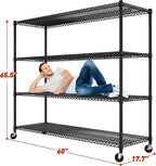 REIBII 60''W Storage Shelves 2399LBS Metal Shelving Unit - Image 3