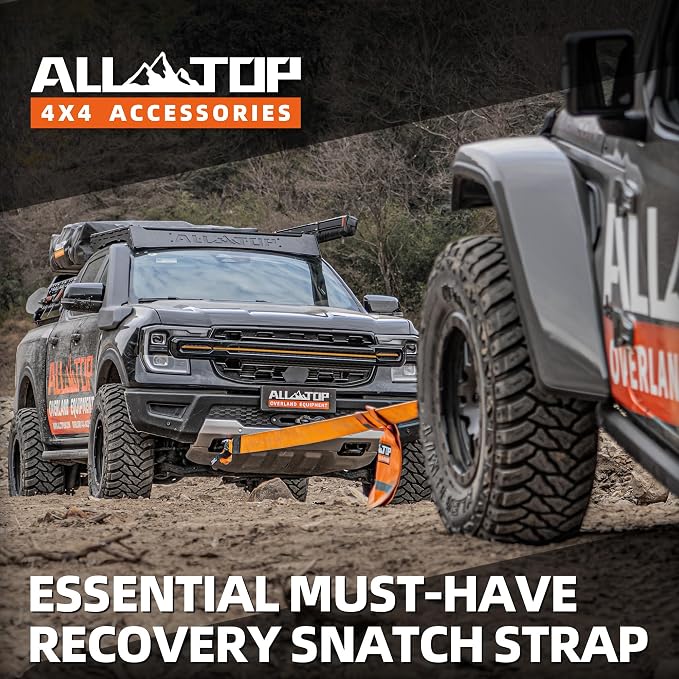 ALL-TOP Recovery Snatch Strap, 4in x 20ft - Image 6