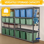 3020LBS Standing Shelf Units 72" H x 48″W x 20" D, Heavy Duty Garage Shelving - Image 6