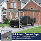 Xilingol Metal Carport, Heavy Duty Carport Canopy - Image 5
