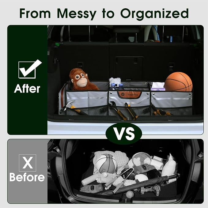 Trunk Organizer, Heavy-Duty Storage - Image 7