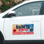 2 Pack, Personalized Magnetic Signs - Image 9