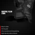 J.A.G. Leather Motorcycle Gloves - Image 5