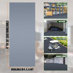 SEAL 4 x 6 Ft Premium Garage Floor Mat, Solid 2.8mm Thick Gray Commercial Grade - Image 2