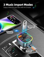 Nulaxy Bluetooth FM Transmitter - Image 4