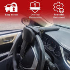 Amorin Leather Car Steering Wheel Lock Anti Theft Device Security Lock - Image 5