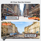 Front 4K & Rear 1080P Dash Cam Custom fit - Image 8